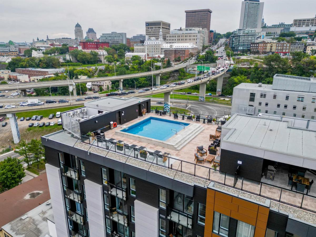 Le 908, Suberbe Condo Neuf Avec Piscine Квебек Экстерьер фото